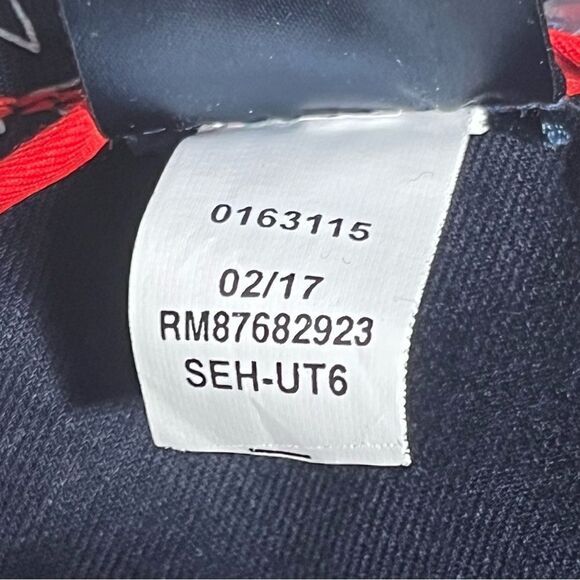 Tommy Hilfiger navy blue and white relaxed wide leg trousers size 6 - Picture 12 of 14